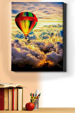 Sayılarla Boyama Seti Kasnaklı Gökyüzünde Seyir 60 X 75 Cm