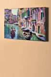 Sayılarla Boyama Seti Kasnaklı Gondol Gezisi 40 X 50 Cm