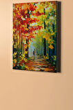 Sayılarla Boyama Seti Kasnaklı Sonbahar 40 X 50 Cm