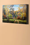Sayılarla Boyama Seti Kasnaklı Kayın Ormanı 40 X 50 Cm