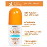 Leke Karşıtı Spf 50 Tüm Ciltler Için Yüksek Korumalı Nemlendirici Güneş Krem 100 ml
