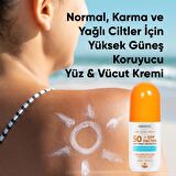 Leke Karşıtı Spf 50 Tüm Ciltler Için Yüksek Korumalı Nemlendirici Güneş Krem 100 ml