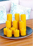 Nefha Candle MEGA DOĞAL SARMA BALMUMU SET ( 11 PARÇA ) Hediyelik