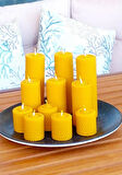 Nefha Candle MEGA DOĞAL SARMA BALMUMU SET ( 11 PARÇA ) Hediyelik
