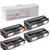 RİCOH SP- C220/C221/C222/240 4 RENK TAKIM MUADİL TONER SP-C240SF