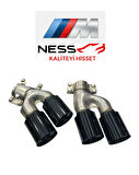 İTHAL BMW G.30 TİTANYUM EGZOZ UCU SETİ (SAĞ-SOL)