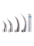 NetDünya Laringoskop Set ( Blade 1  Bıçak - Blade 2 Bıçak  - Blade 3 Bıçak - Blade 4  Bıçak + Handle Sap ) 