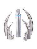 NetDünya Laringoskop Set ( Blade 1  Bıçak - Blade 2 Bıçak  - Blade 3 Bıçak - Blade 4  Bıçak + Handle Sap ) 