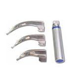 NetDünya Laringoskop Set  3 Blade + 1 Handle ( Blade 1 Bıçak - Blade 2 Bıçak - Blade 3 Bıçak - Blade 4 Bıçak + Handle Sap )