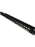  NetDünya 24 Port Cat6 Utp Patch Panel Portlar Sabit 1U Boş Patch Panel