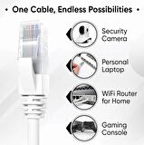 Cat 6 Ethernet Kablosu 5m Yüksek Hızlı Ethernet Ağ Kablosu