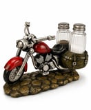 Nevamel® Motosiklet Figürlü Tuzluk Biberlik Seti - Polyester - Dekoratif Mutfak Aksesuarı