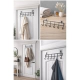 Nevamel® 6'lı Yapışkanlı Kapı Arkası Askı