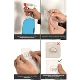 Nevamel® 6'lı Yapışkanlı Kapı Arkası Askı