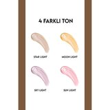 Nevamel® 4'lü Likit Highlighter Aydınlatıcı Seti