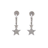 Yıldız Model-2 925 Ayar Gümüş Zirkon Taşlı Kadın Küpe