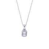 4-6 mm Baget Zirkon Taşlı 925 Ayar Gümüş 3'lü Kadın Set