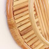 Bohem Rattan Banyo Havlu Askısı, Askılık, Iskandinav, Modern,