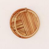 Bohem Rattan Banyo Havlu Askısı, Askılık, Iskandinav, Modern,