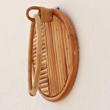 Bohem Rattan Banyo Havlu Askısı, Askılık, Iskandinav, Modern,