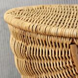 Bohem Large Boy Piknik Sepeti, Brunch Sepeti, Dekoratif Sepet, Iskandinav, Modern, Rattan