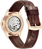 Citizen NH8393-05AC Erkek Kol Saati | 40.2 mm Rose Gold Kasa, Beyaz Kadran, Otomatik Mekanizma