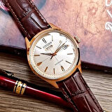Citizen NH8393-05AC Erkek Kol Saati | 40.2 mm Rose Gold Kasa, Beyaz Kadran, Otomatik Mekanizma