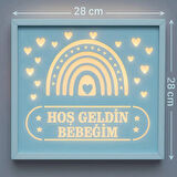 Kişiye Özel Bebek ve Çocuk Odası Led Dekor