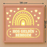 Kişiye Özel Bebek ve Çocuk Odası Led Dekor