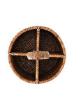 Bohem Yuvarlak Rattan Çatallık ve Kaşıklık, Iskandinav, Modern