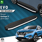 S-Dizayn Nissan Qashqai 2 Evo Aluminyum Yan Basamak 173 Cm 2014-2021 A+ Kalite
