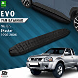 S-Dizayn Nissan Skystar Evo Siyah Yan Basamak 193 Cm 1996-2006 A+ Kalite
