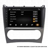 Araç Multimedya Mercedes W203 Android 12 Carplay 4Gb Ram + 64Gb Hdd 2004-2007 Navigasyon Ekran MYW