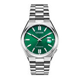 Citizen Tsuyosa NJ0150-81X Erkek Saat – Yeşil Kadran, Otomatik Mekanizma, Safir Cam
