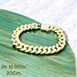 8AYAR 16.96GRAM ALTIN GURMET BİLEKLİK