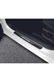 OPEL VECTRA C 2002-2008 MODELLER NEW KARBON KAPI EŞİĞİ 4 PARÇA YAZILI