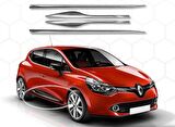 Renault Clio 4 Hb Krom Yan Kapı Çıtası 4 Parça 2012 ve Üzeri