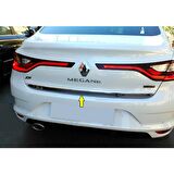 Renault Megane 4 Sedan Krom Bagaj Alt Çıtası 2016 ve Üzeri