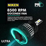 Niken Pro Serisi Led Xenon H7 Far Ampulü