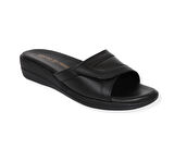 Konfores 1506-9863-36 Tam Anatomik Bayan Terlik - NKT01506-siyah-36