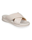 Konfores 1534-9975-3 Tam Anatomik Masajlı Kadın Terlik - NKT01534-BEJ-37