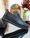 Konfores 1760-394151 Hakiki Deri Anatomik Tabanlı Kadın Mevsimlik Ayakkabı