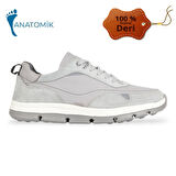 Konfores 1964-479363 Hakiki Deri Anatomik Tabanlı Erkek Günlük Ayakkabı