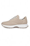 Konfores 1965-273061 Hakiki Deri Anatomik Tabanlı Kadın Sneakers Ayakkabı