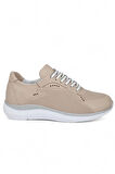 Konfores 2005-273075 Hakiki Deri Anatomik Tabanlı Kadın Sneakers Ayakkabı