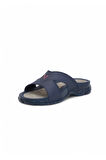 2133-3200 Tam Anatomik Unisex Günlük,Ofis,Spor,Havuz.Deniz ve Tüm Islak Zeminler İçin Uyumlu Terlik - NKT02133-lacivert-42