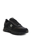 Konfores 2136 Hakiki Deri Anatomik Air Tabanlı Erkek Sneakers Ayakkabı - NKT02136-siyah-43