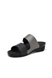2138-Venedik-15 Anatomik Tabanlı Kadın Günlük Terlik - NKT02138-siyah-36