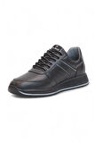 2185-LuısFıgo Hakiki Deri Üst Kalite Anatomik Tabanlı Erkek Günlük Sneakers Ayakkabı - NKT02185-siyah-44