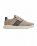 2197-Dakırs Anatomik Tabanlı Erkek Keten Kumaşlı Sneakers Ayakkabı - NKT02197-Kum-41